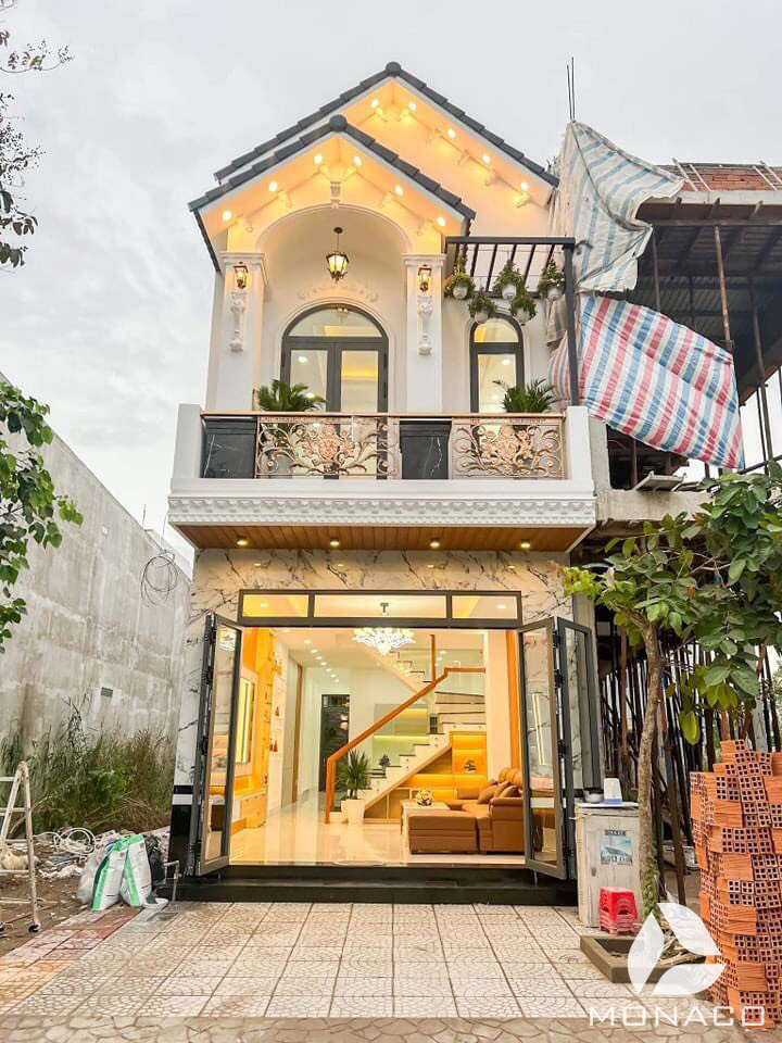 Mẫu nhà 2 tầng diện tích 80m2 đẹp