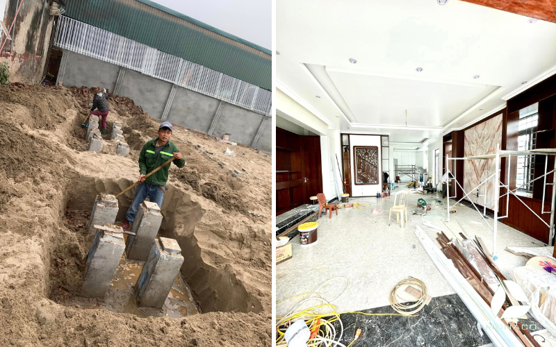 Báo giá xây nhà trọn gói quận Thanh Xuân 