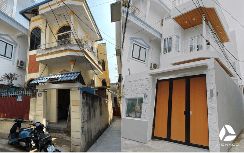 cải tạo nhà 2 tầng cũ