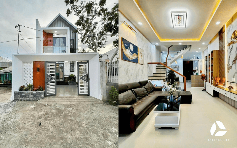 chi phí xây nhà 2 tầng 