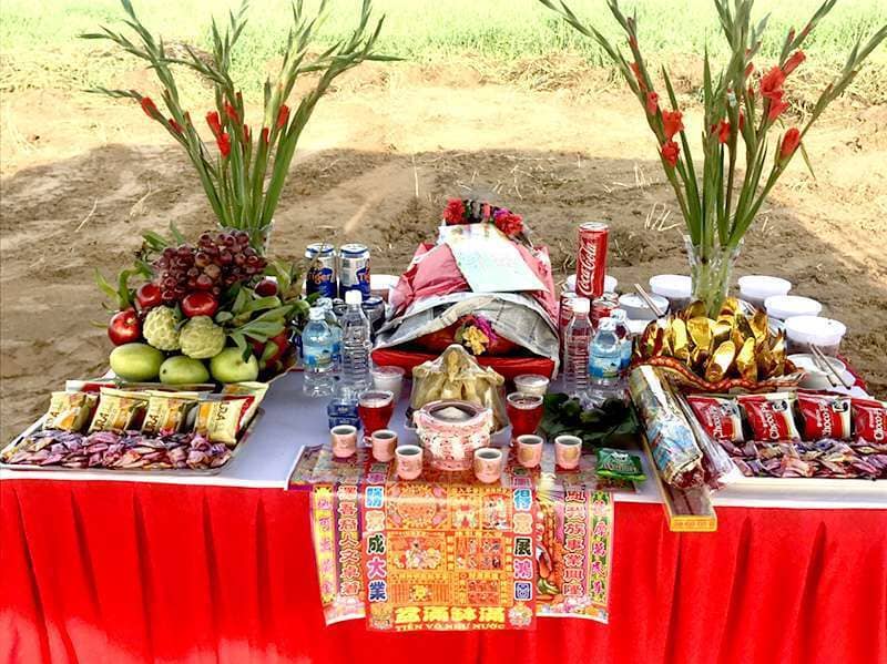 nghi thức làm phép khởi công xây nhà 