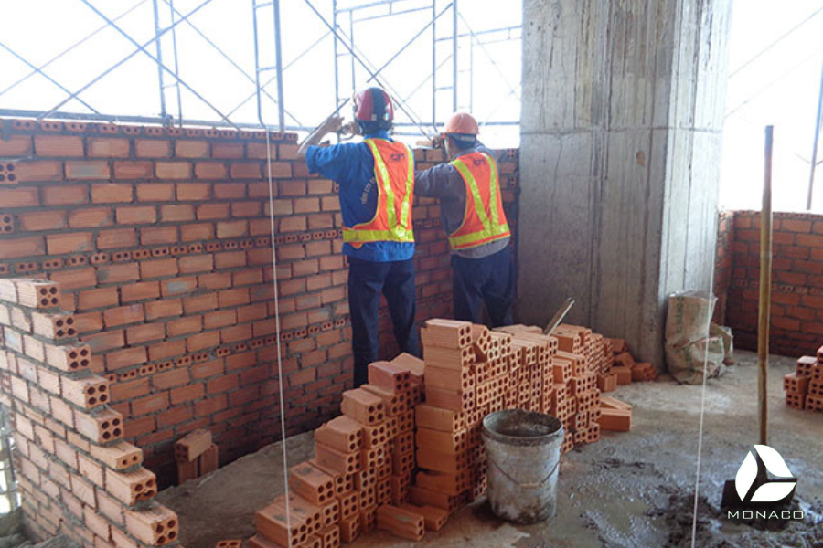 quy trình xây nhà từ móng đến mái