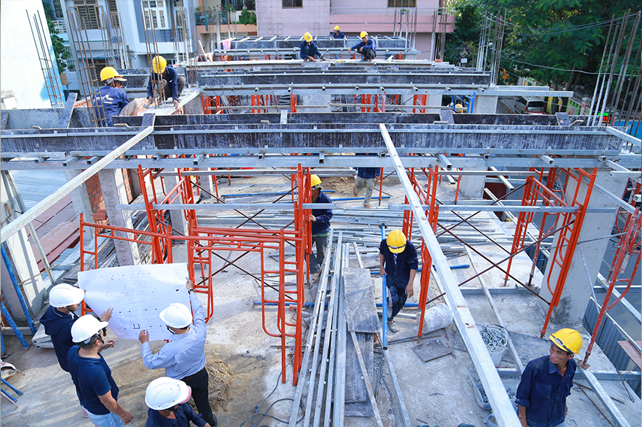 xây nhà 1 tầng 100m2 hết bao nhiêu tiền