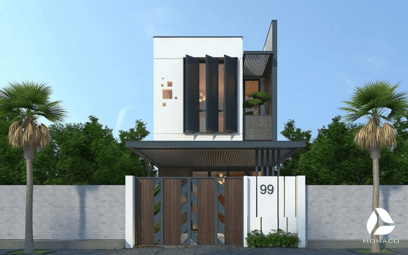 xây nhà 1 trệt 1 lầu 300 triệu 