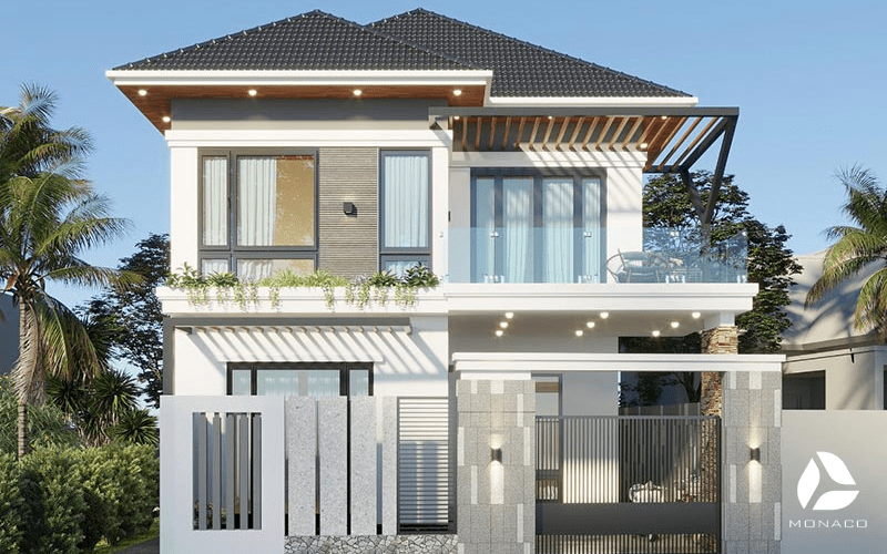 xây nhà 1 trệt 1 lầu 300 triệu 