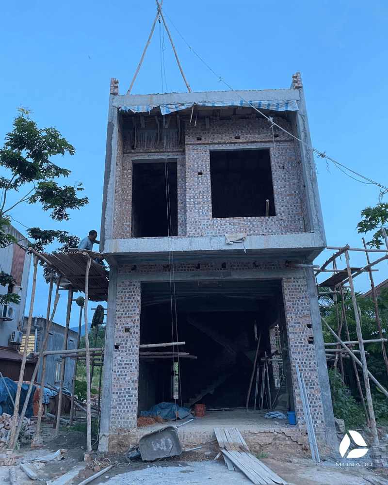xây nhà 2 tầng 60m2 hết bao nhiêu tiền