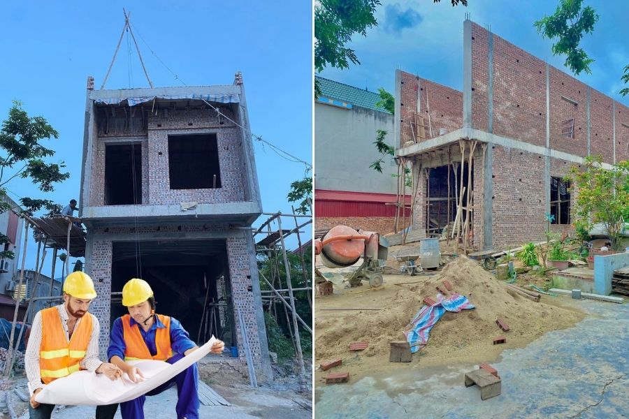 xây nhà 3 tầng 100m2 hết bao nhiêu tiền