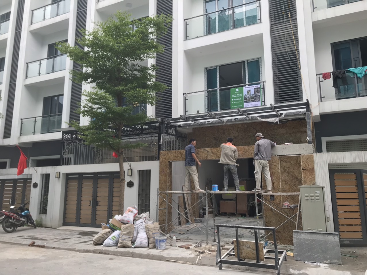 MONACO đơn vị thi công xây dựng nhà phố, biệt thự 2 tầng đẹp 