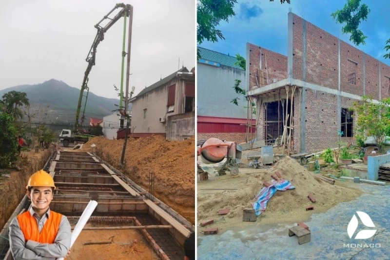 sửa nhà cấp 4 thành 2 tầng