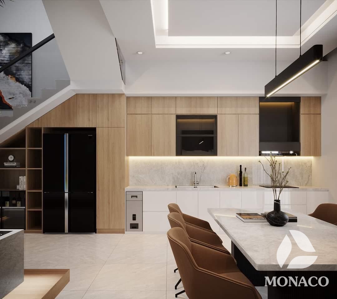 Thiết kế nội thất độc đáo cho nhà phố tại Lệ Mật, Long Biên, Hà Nội