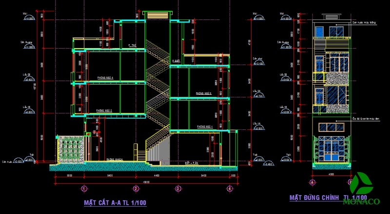 cách đọc bản vẽ thiết kế nhà ở