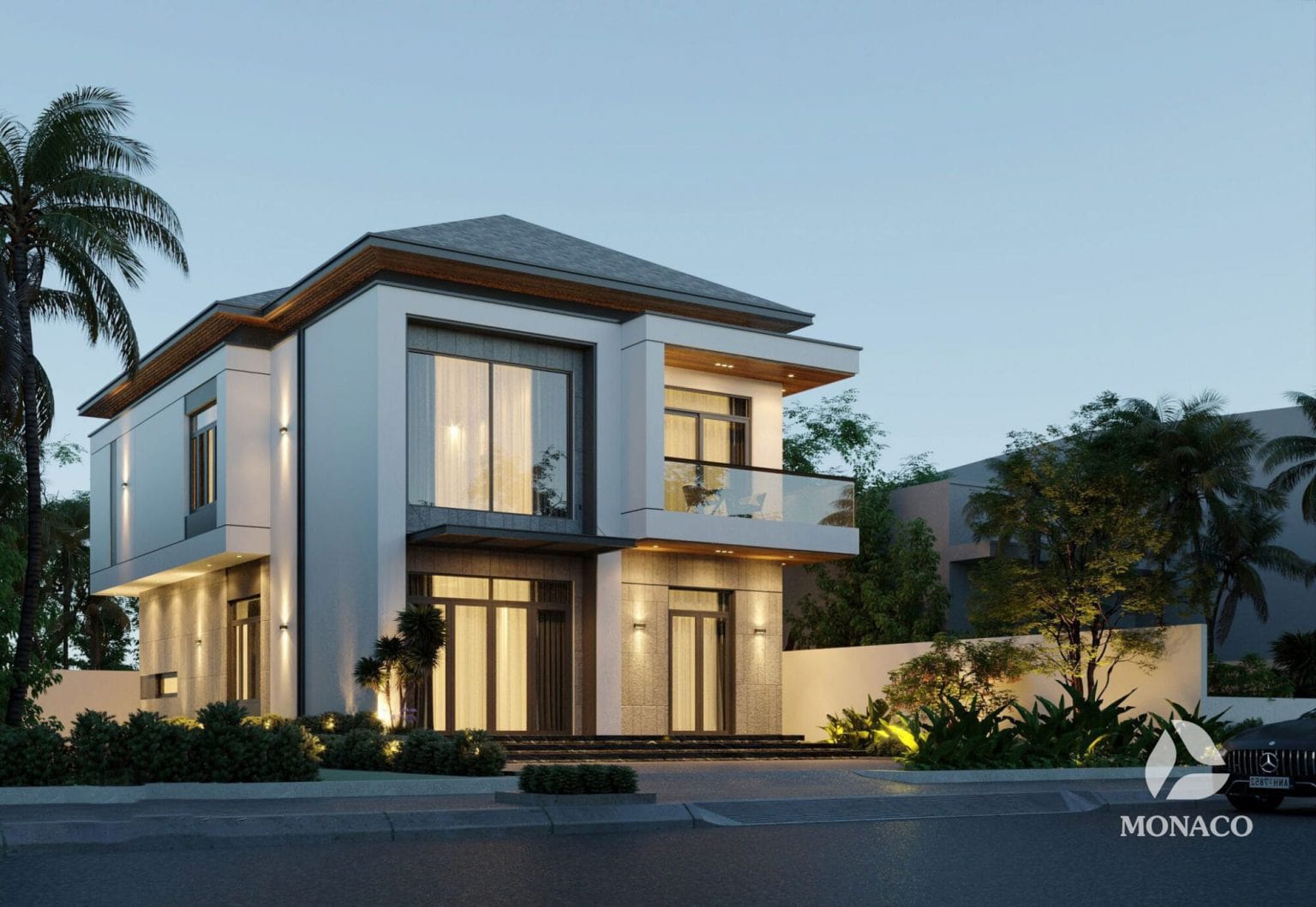 Thiết Kế Kiến trúc Biệt Thự cho  Anh Lanh Thuỷ Nguyên, Hải Phòng