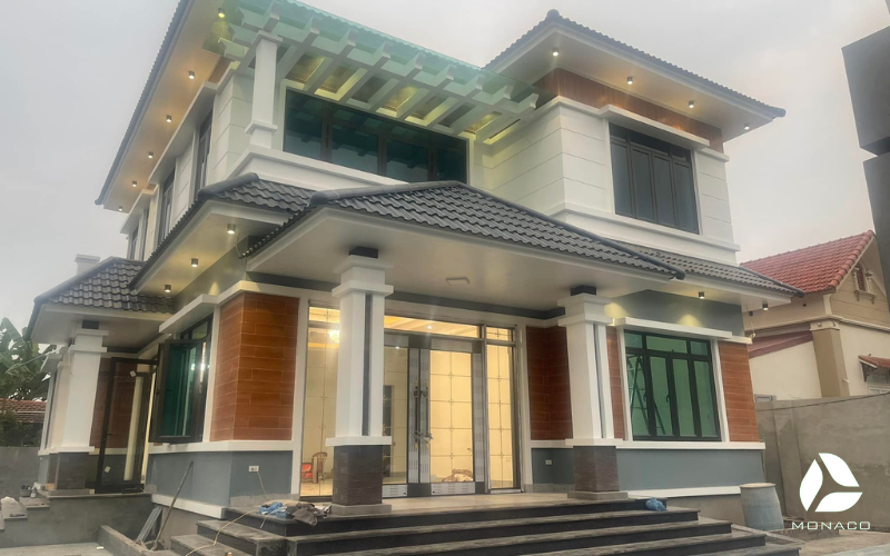 Xây nhà 2 tầng 600 triệu