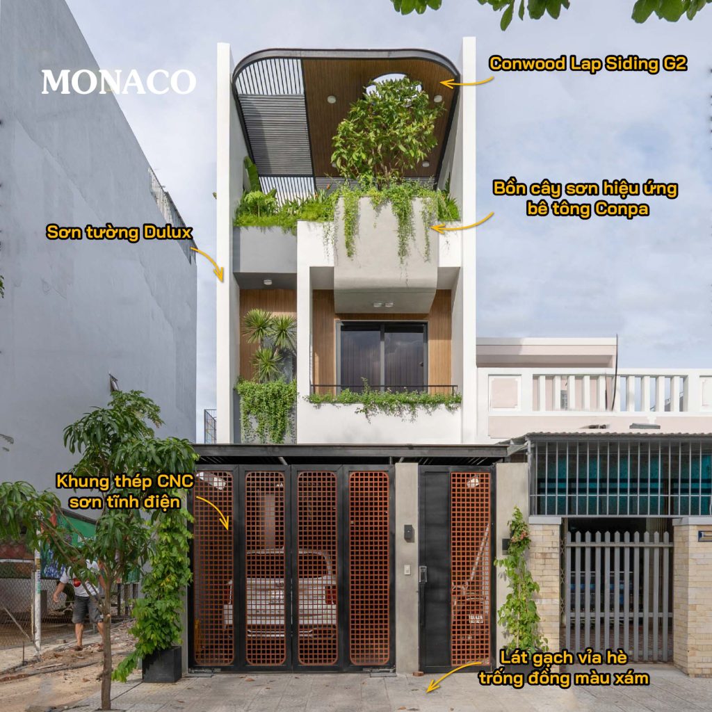 Minh hoạ một phần danh mục vật tư hoàn thiện công trình